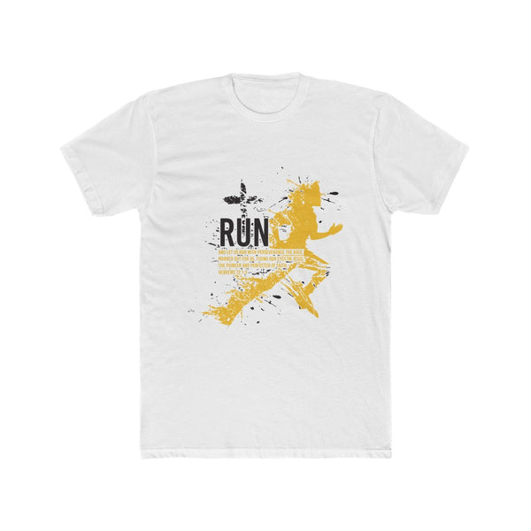 RUN Men's Cotton Crew Run Tee