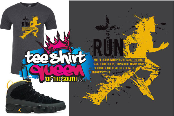 RUN Men's Cotton Crew Run Tee