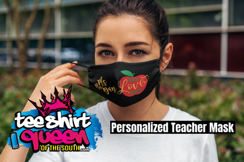 Personalized Teacher Mask
