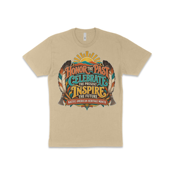 Native American Heritage Month Tee — front catalog mockup